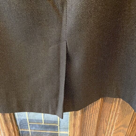 Nine West Skirt Women's Black Twill Pencil Skirt Sz 16 Zip Knee Length Business - Picture 6 of 8